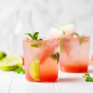 Watermelon Mojito Recipe IN GLASSES