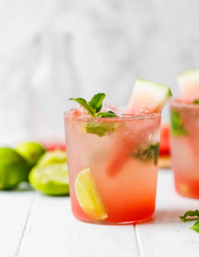 Watermelon Mojito Recipe IN A GLASS