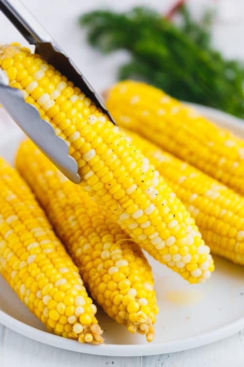 Perfect Boiled Corn On The Cob