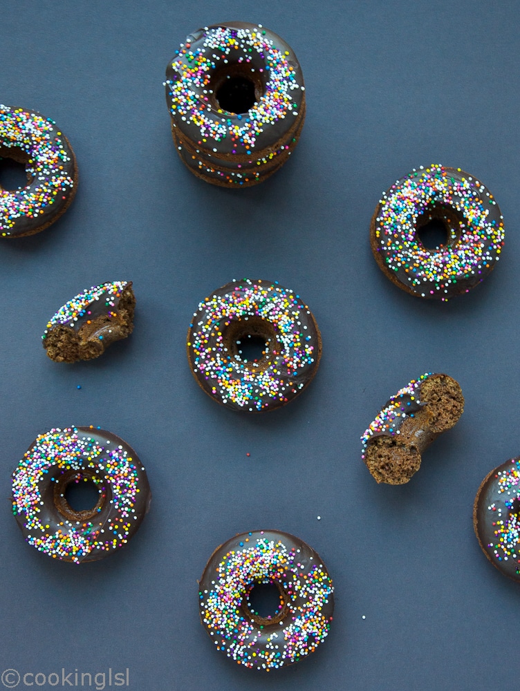 Chocolate-Buttermilk-Donuts-baked-girly-healthy