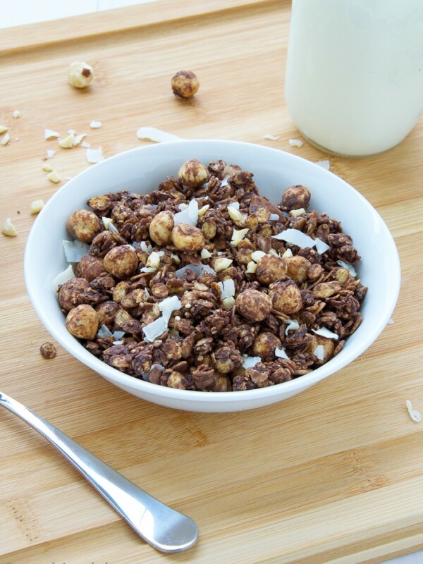 Chocolate-Coconut-Hazelnut-Quinoa-Granola-Vegan-Gluten-Free-Homemade