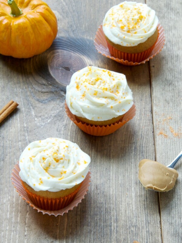 Pumpkin-And-Peanut-Butter-Cupcakes