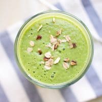 Apple Pear Green Smoothie Green Thickie