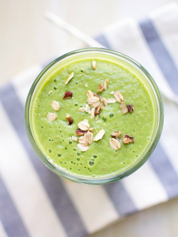 Apple Pear Green Smoothie Green Thickie