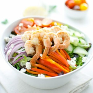 Greek Inspired Shrimp Salad