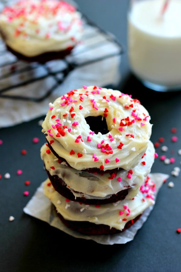 red velvet donuts