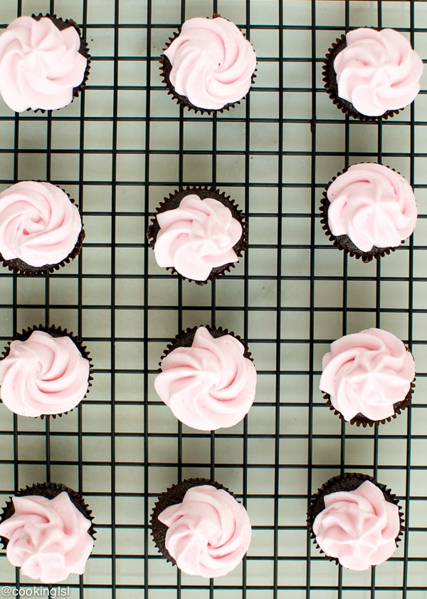 Mini-Chocolate-Cupcakes-With-Coconut-Cream-Frosting