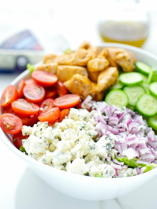 Buffalo-Chicken-And-Blue-Cheese-Salad