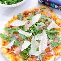 Prosciutto-And-Arugula-Pizza-With-Colavita-Italian-Summer-Grilling
