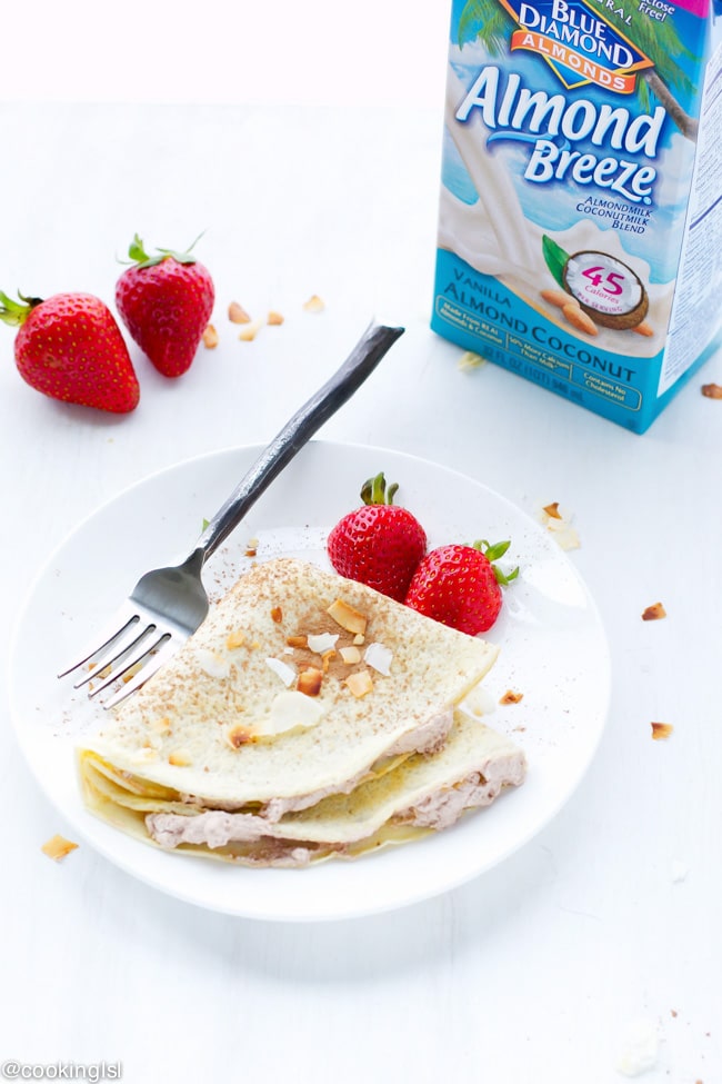 Crepes With Vanilla Bean Whipped Cream + GIVEAWAY - Cooking LSL