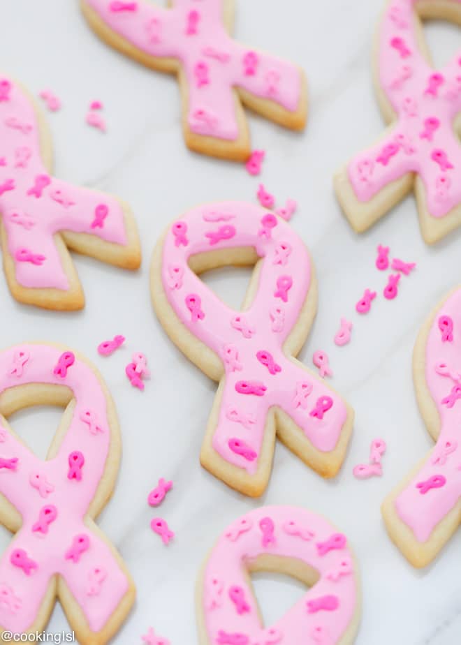 Pink-Ribbon-Sugar-Cookies -Breast-Cancer-Awareness