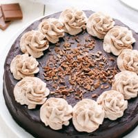 triple chocolate cheesecake recipe