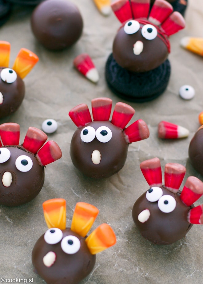oreo-cookie-balls-thanksgiving-turkey-recipe