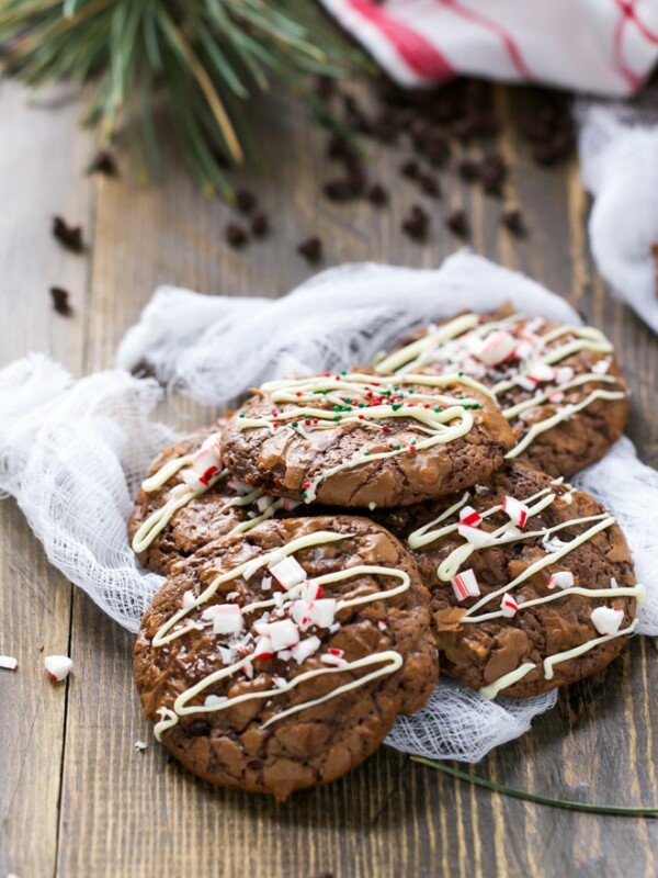mint-chocolate-Christmas-brownie-cookies