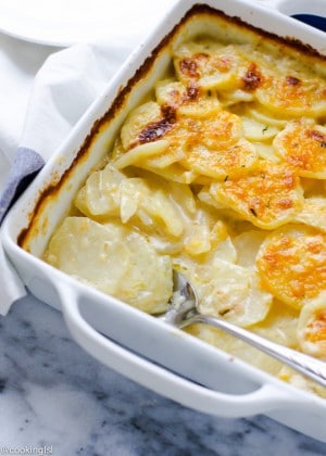 Scalloped Potatoes With Cheddar - Cooking LSL