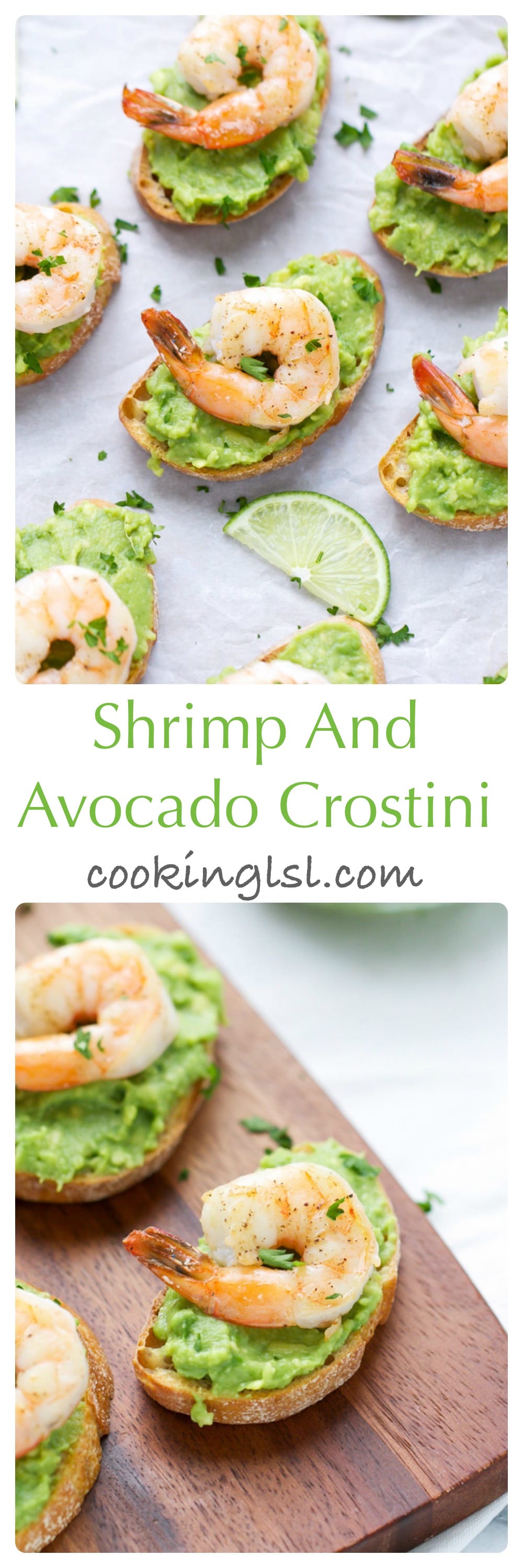 Avocado And Shrimp Crostini Recipe