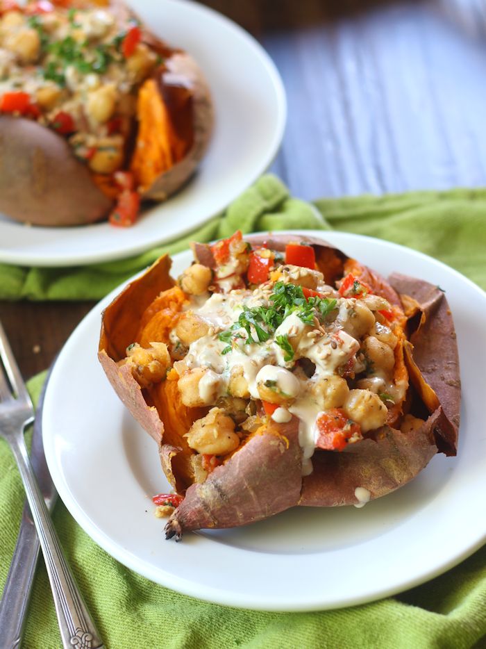 falafel-chickpea-stuffed-sweet-potatoes-featured