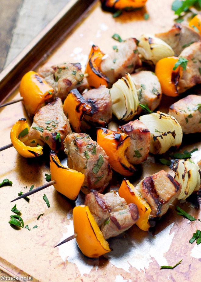 Tender Pork Kabobs Recipe - Cooking LSL