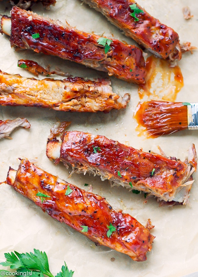 These Oven Baked St Louis Style Ribs