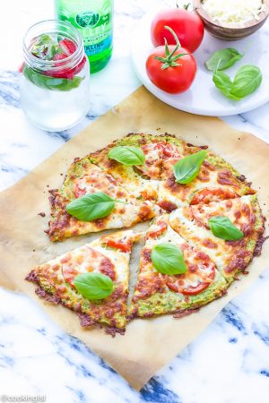 Zucchini Pizza Crust Recipe Cooking LSL
