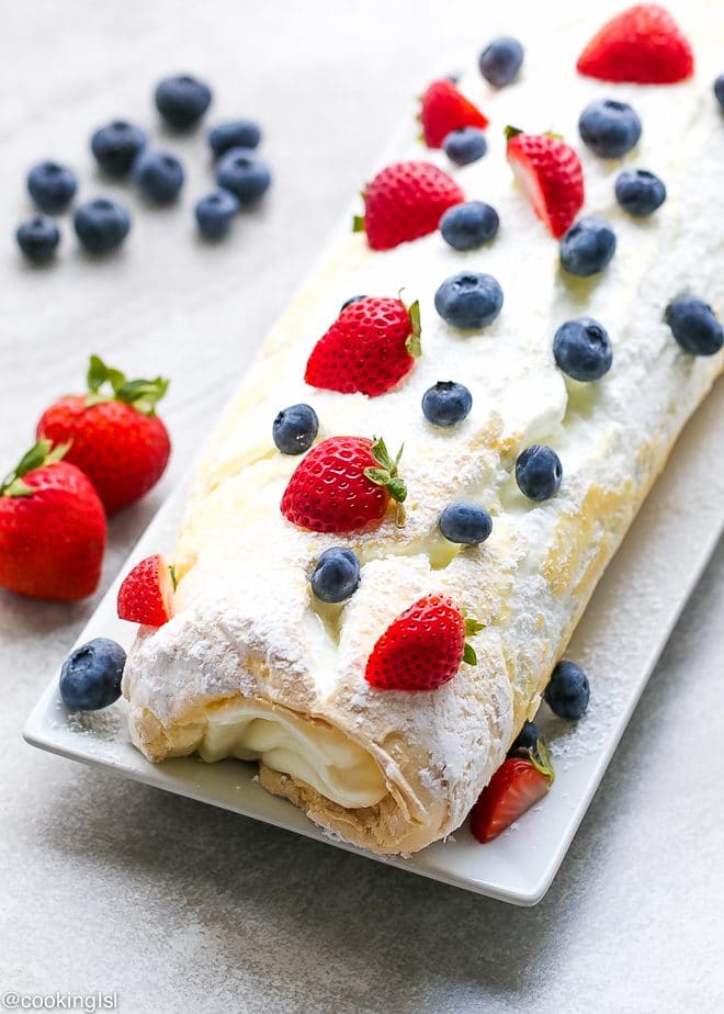 Pavlova-Cake-Roll-Recipe