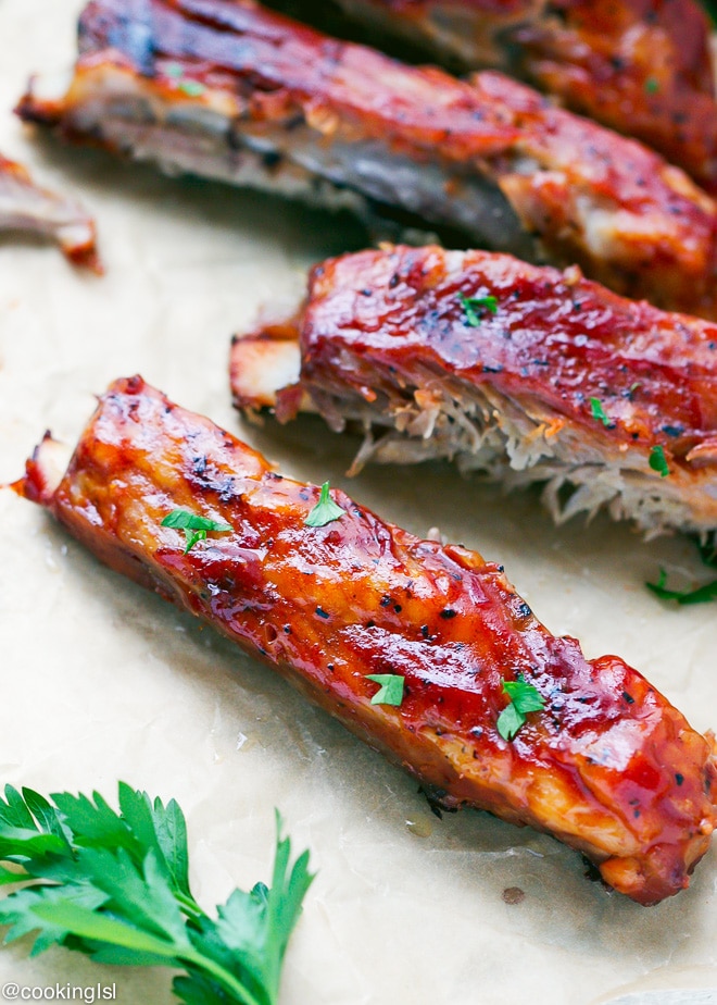 Oven Bakes St Louis Ribs