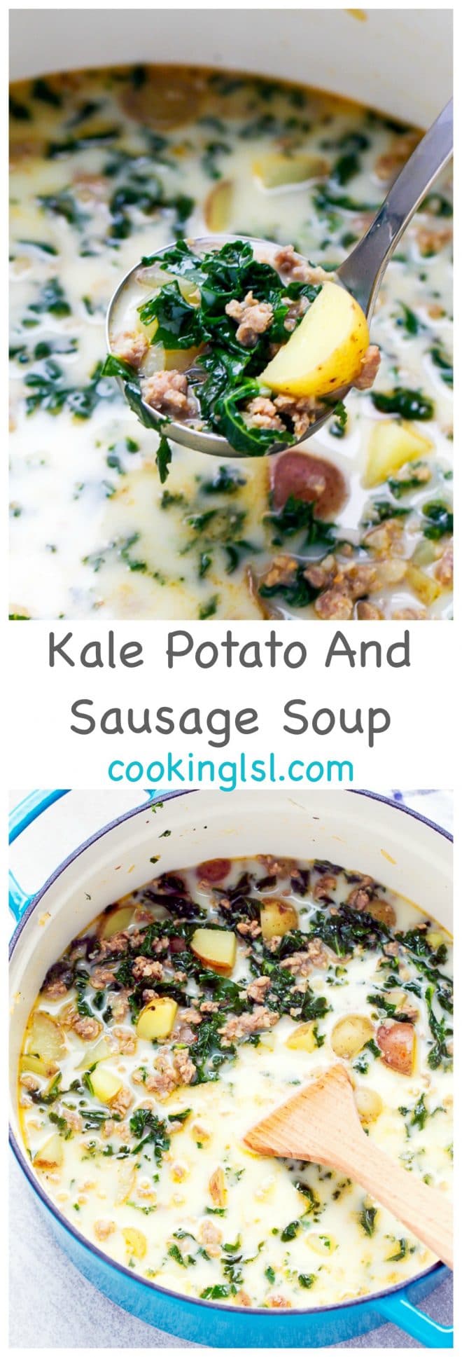 Kale Potato And Sausage Soup - Cooking LSL