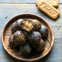 chocolate Biscoff truffles recipe