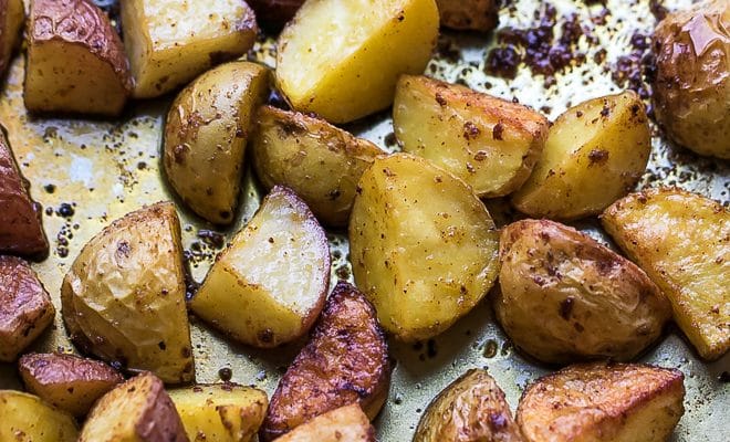 Turmeric Roasted Potatoes Recipe - Cooking LSL