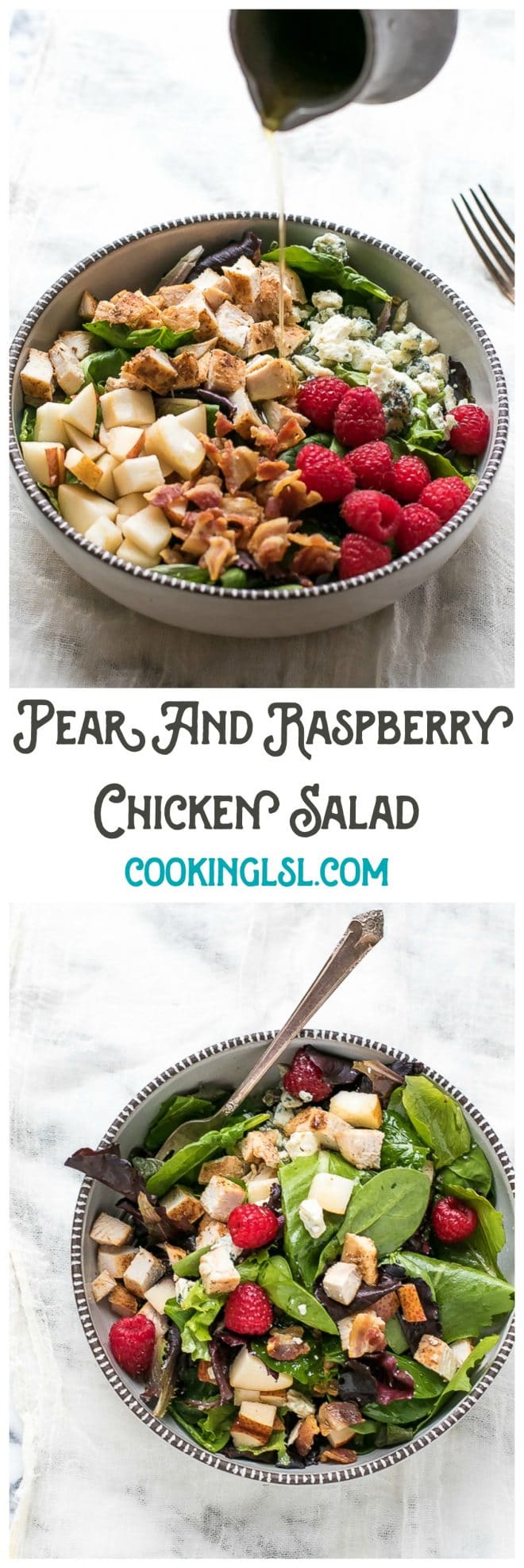Pear And Raspberry Chicken Salad Recipe
