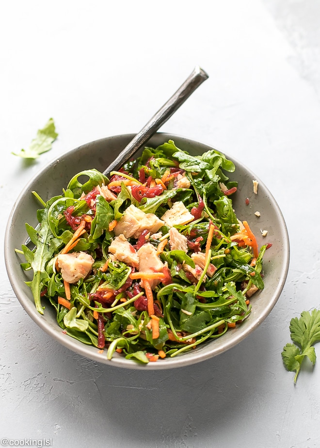 Arugula Beet Tuna Salad Recipe