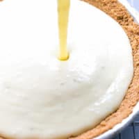 Key Lime Pie Recipe {Lightened Up}. Homemade graham cracker crust, sweet and tangy filling, made with Greek yogurt and topped with whipped cream.