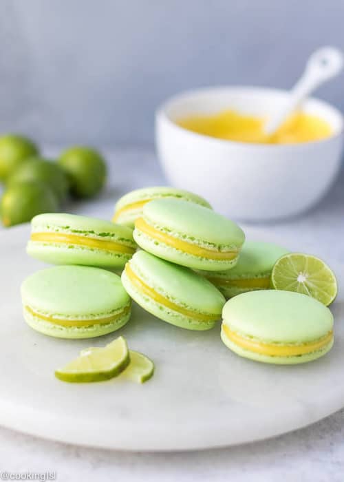 Key Lime Macarons Recipe - Cooking LSL