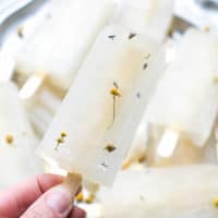 Lavender And Chamomile Popsicles - soothing and refreshing summer treat