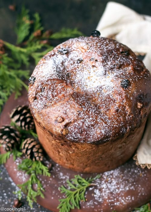 Easy Homemade Italian Christmas Bread Panettone Recipe - Cooking LSL