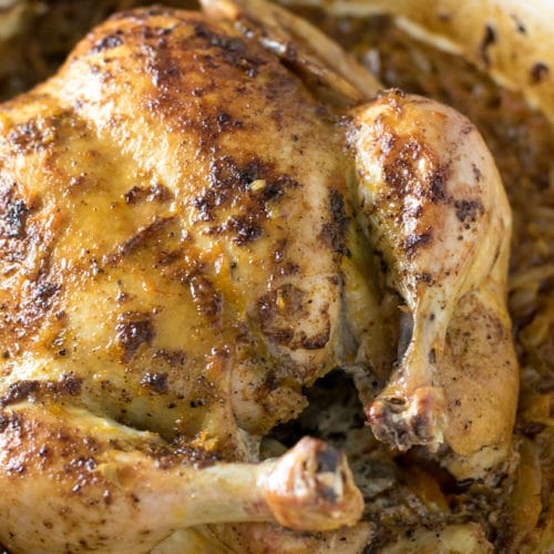 Whole Chicken And Cabbage Recipe In A Dutch Oven/Braiser - Cooking LSL