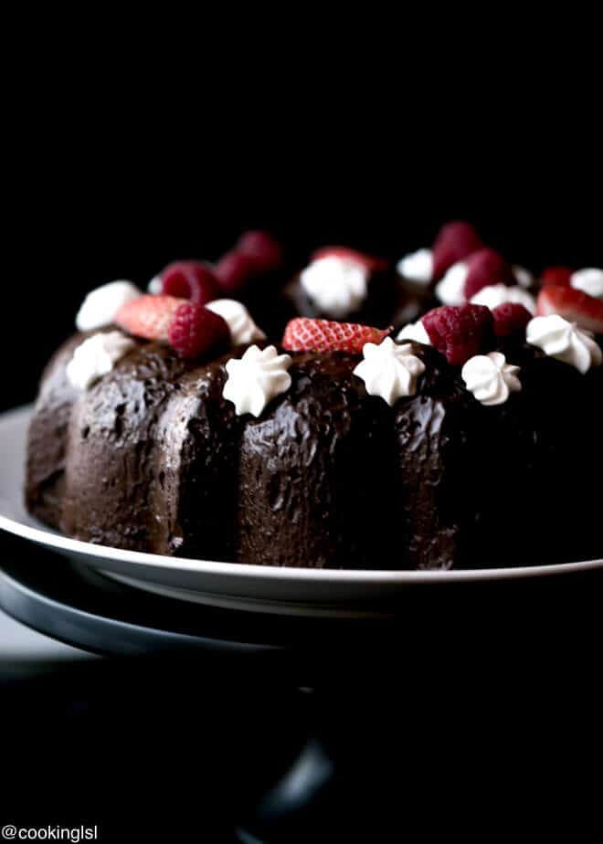 Double Chocolate Bundt Cake - Tutti Dolci Baking Blog