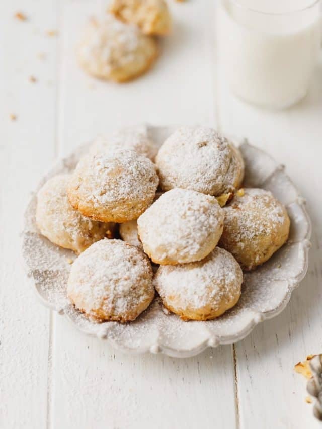 Walnut Snowball Cookies - Cooking LSL