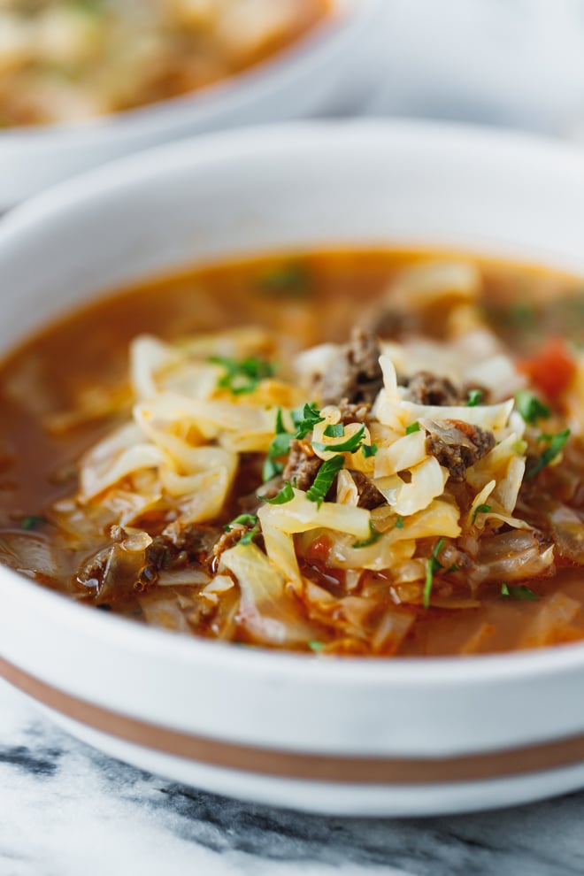 Keto Cabbage Soup Recipe - Cooking LSL