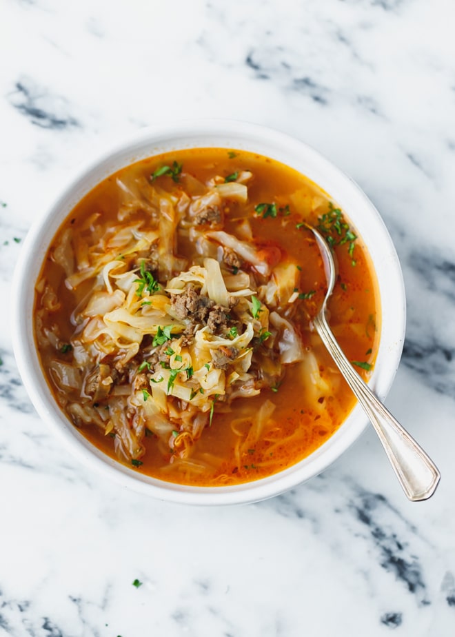 Keto Cabbage Soup Recipe