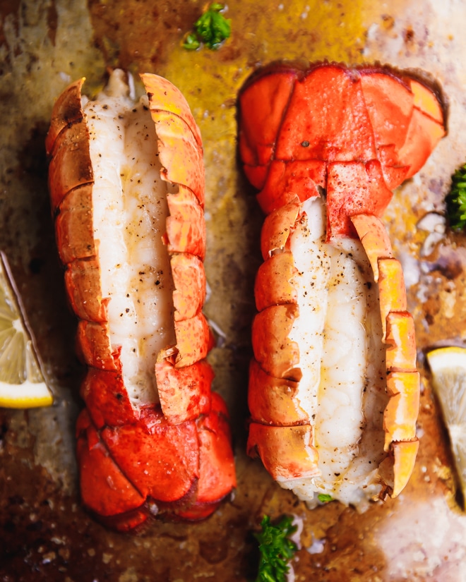 Broiled Lobster Tail - Cooking LSL