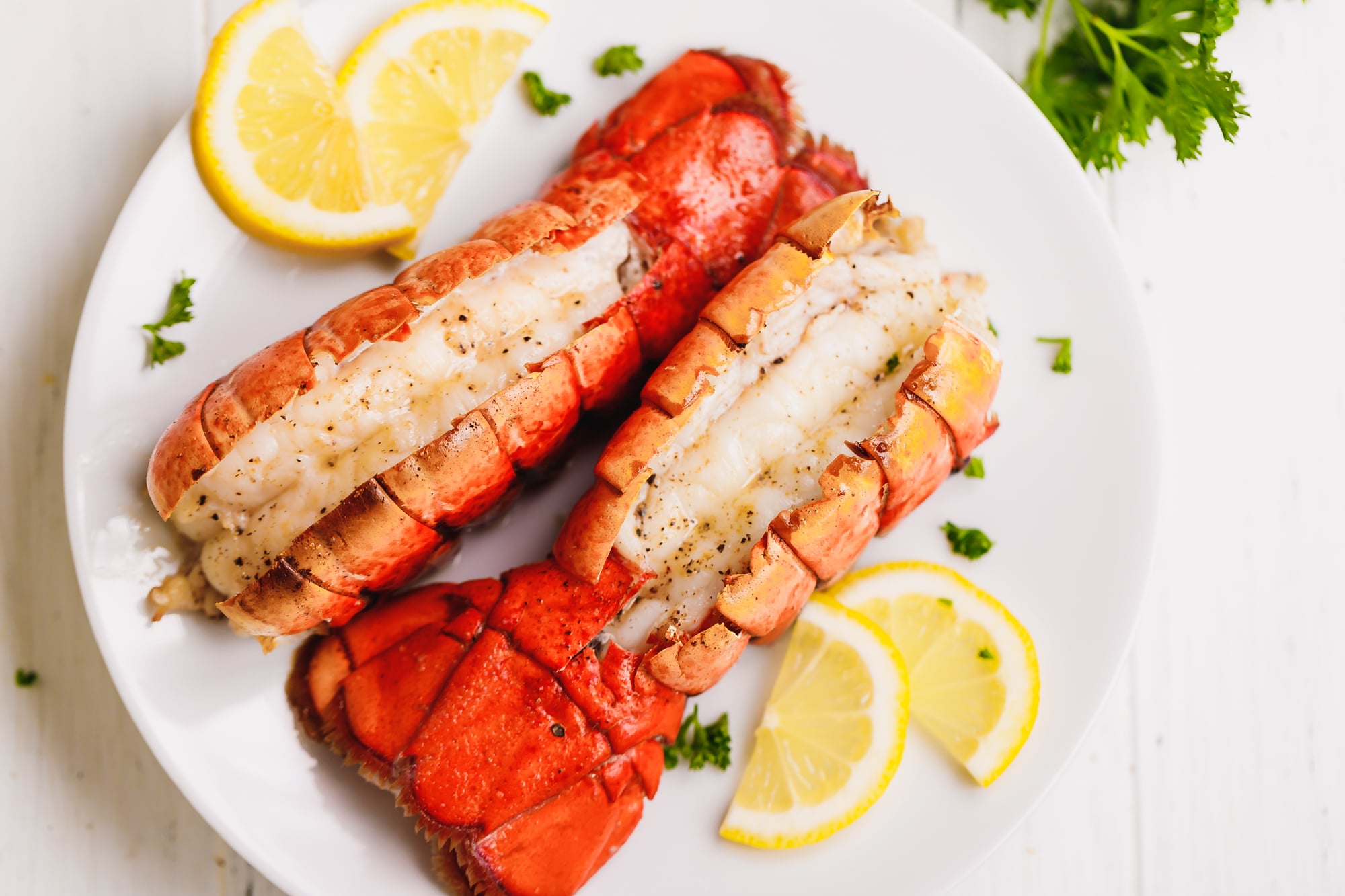 Broiled Lobster Tail Cooking Lsl