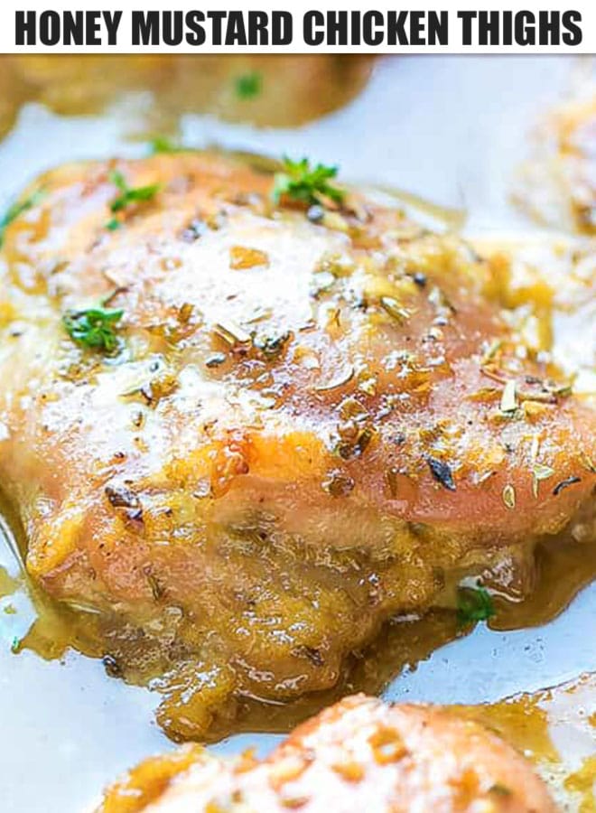 Honey Mustard Chicken Thighs Cooking LSL