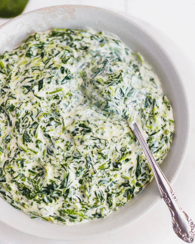 Keto Creamed Spinach - Cooking LSL