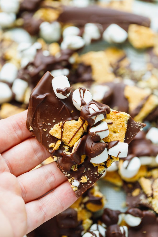 Easy S'Mores Bark Recipe - Cooking LSL