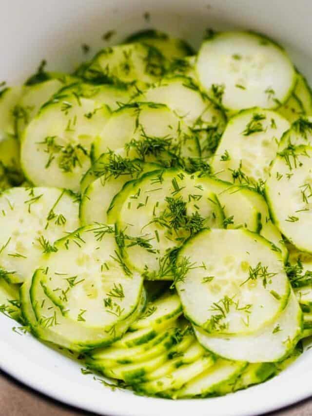 The Best Cucumber Salad
