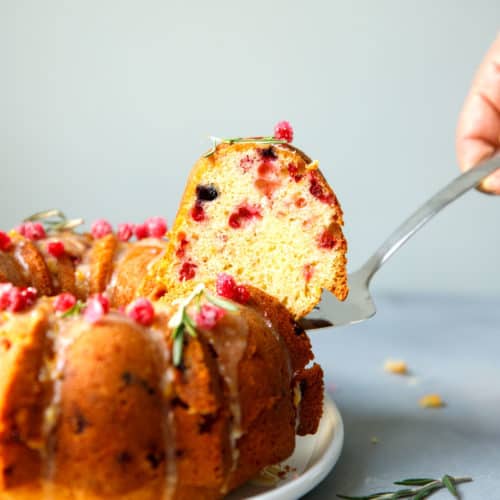 Cranberry-Orange-Spice Bundt® Cake