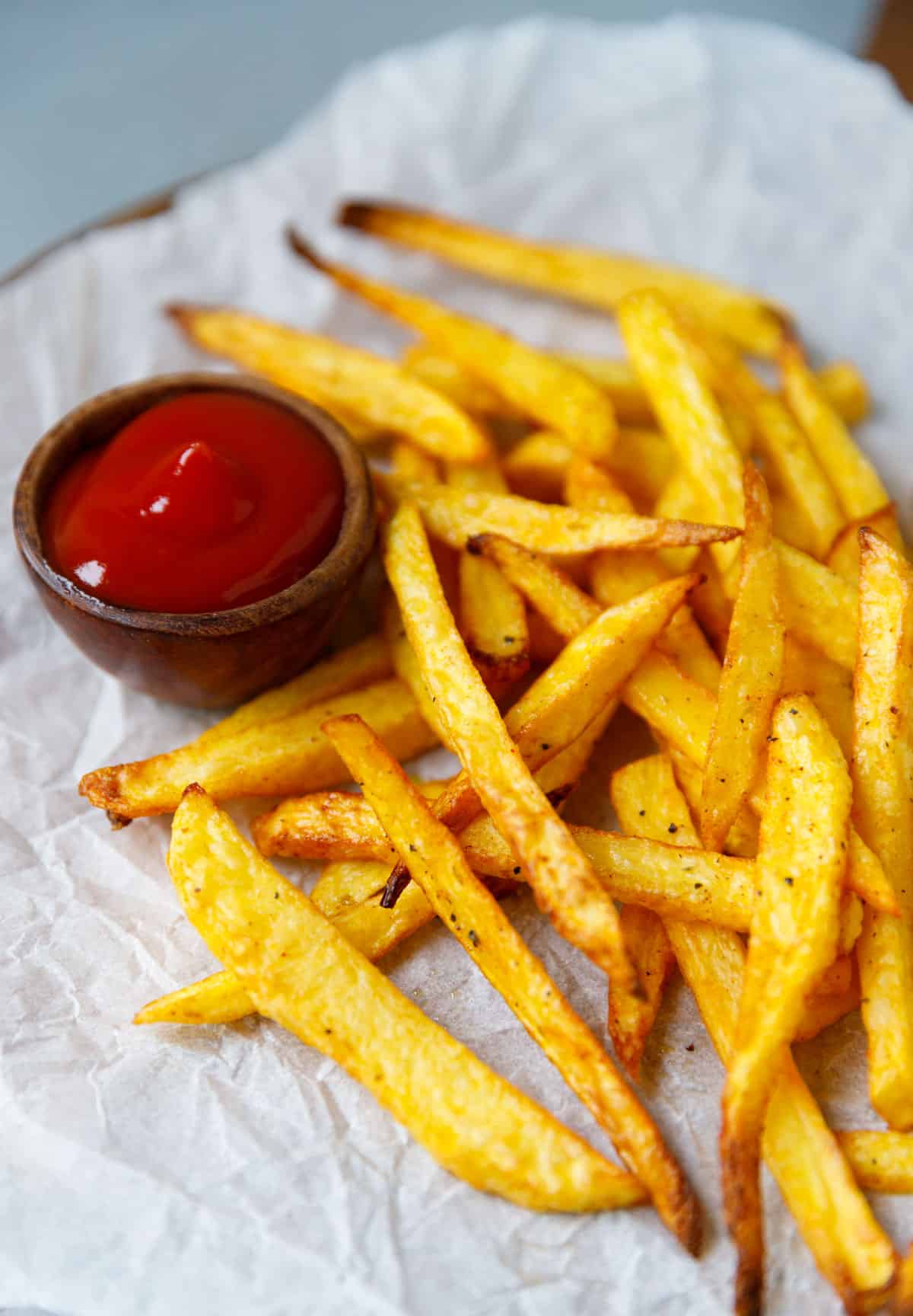 Airfryer Seasoned French Fries are a worthy impersonation