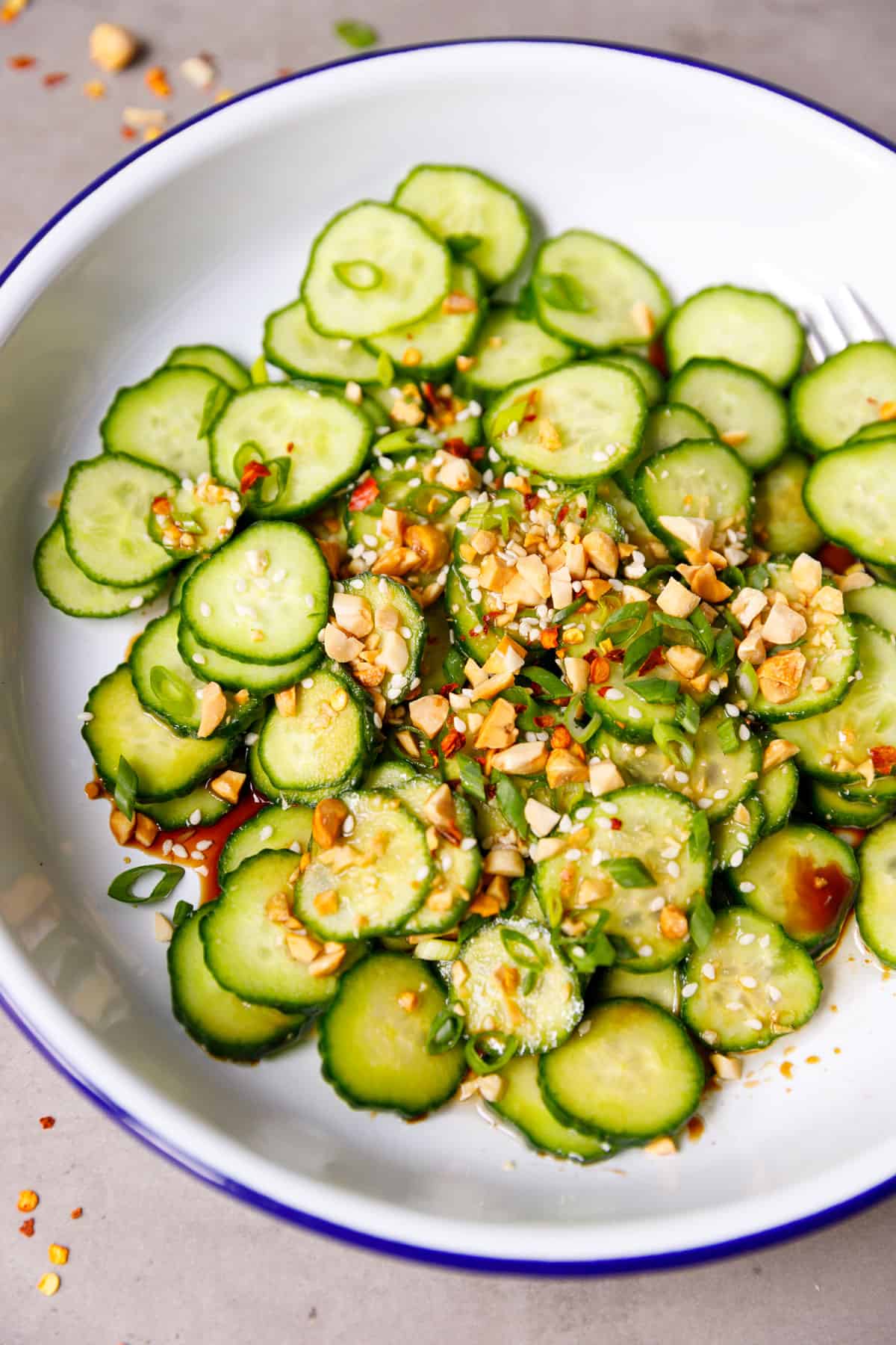 Asian Cucumber Salad 1 
