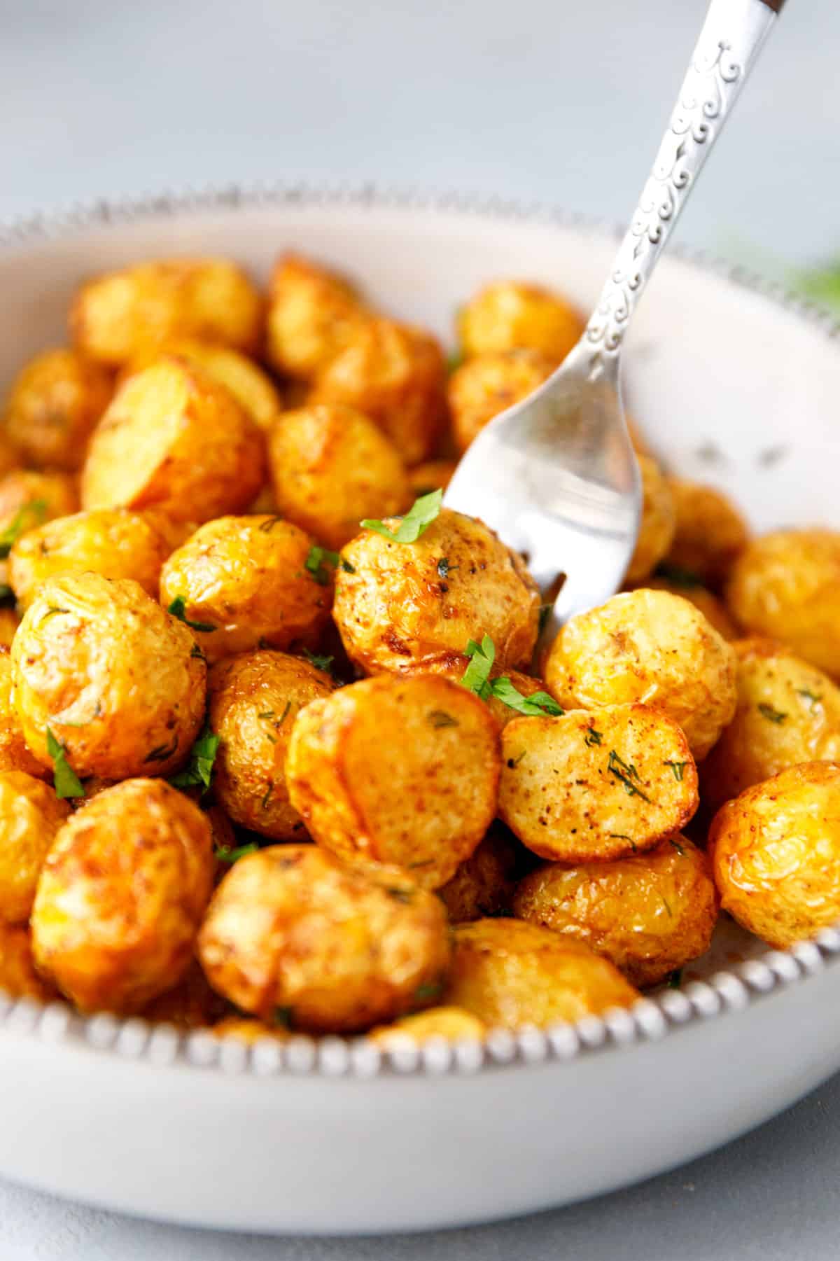 Best Air Fryer Baby Potatoes (Mini / Small Variety) - Sip Bite Go